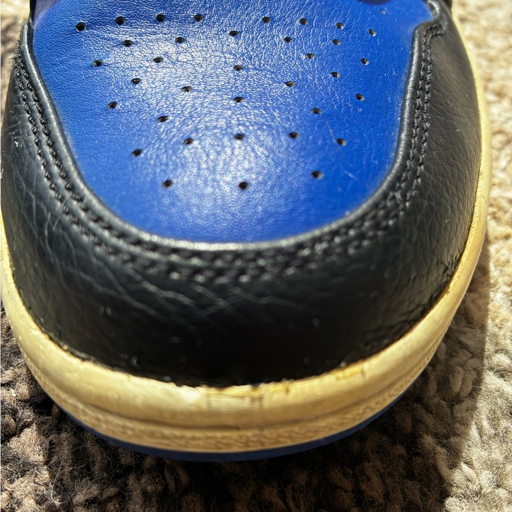 Nike Men's High-Top Sneakers in Black and Blue size 9 - Picture 6 of 10